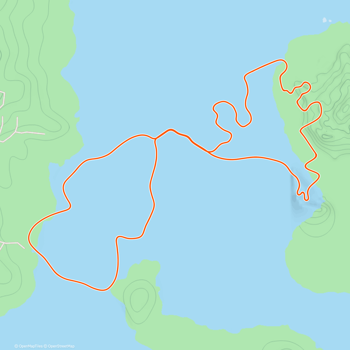 Карта физической активности (Zwift - Jarvis Seaside Sprint in Watopia - 2️⃣🅾️5️⃣² - 🇧🇪 - #Z089 - JSL070)