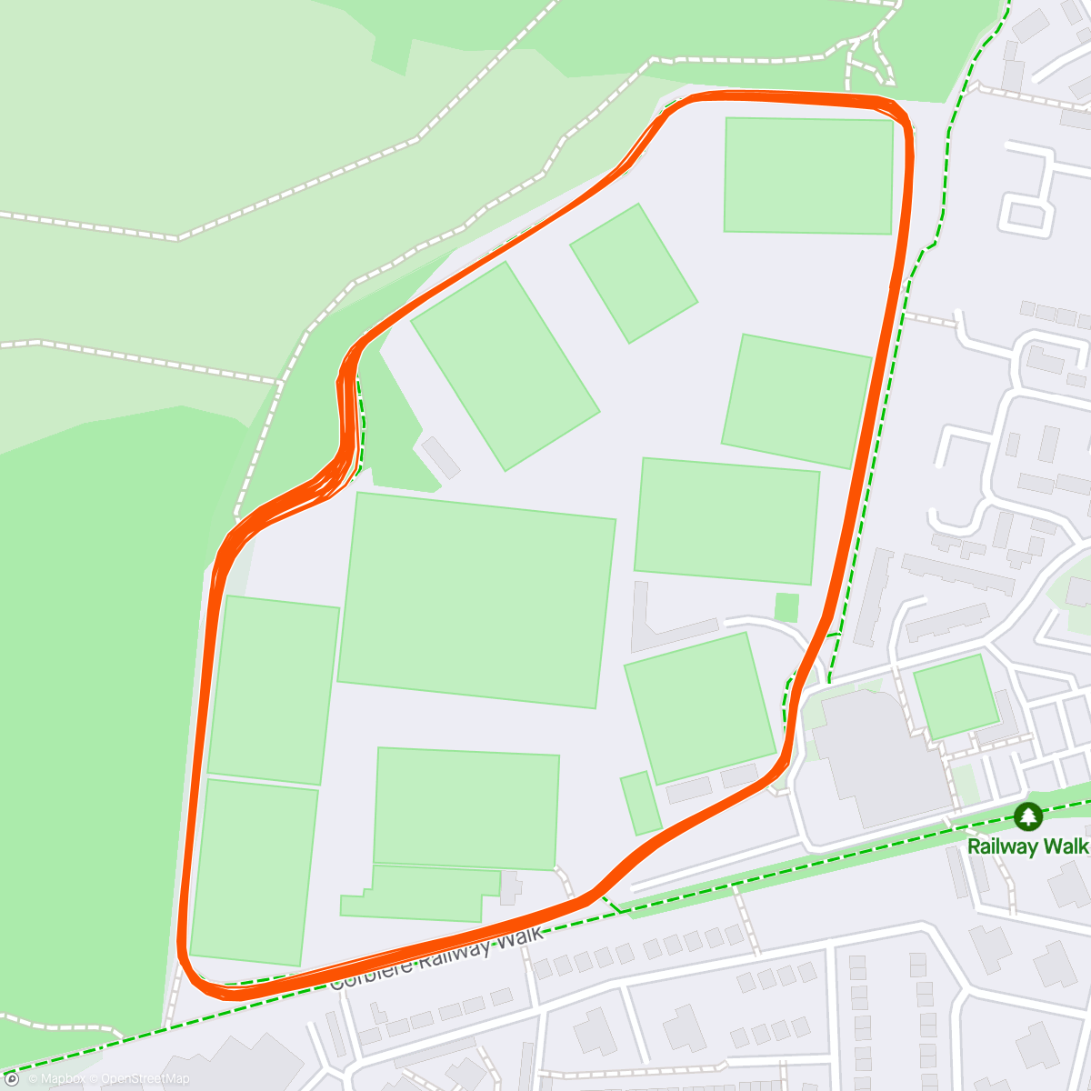 Map of the activity, Track Race 🚴‍♂️🚴‍♂️
