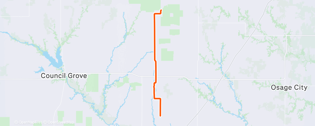 Map of the activity, ROUVY - Gravel Race Simulation 2 | Unbound Ready