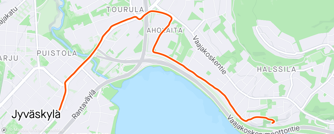 Map of the activity, 3,6km Morning Walk