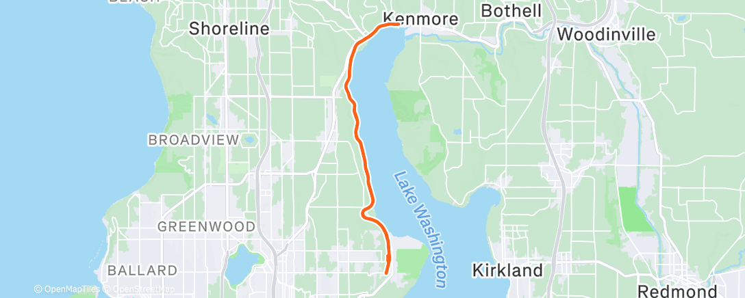 Map of the activity, Burke LR