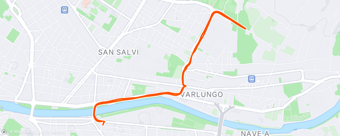 Map of the activity, Mensola
