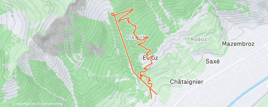 Карта физической активности (Vertical Kilometer.)
