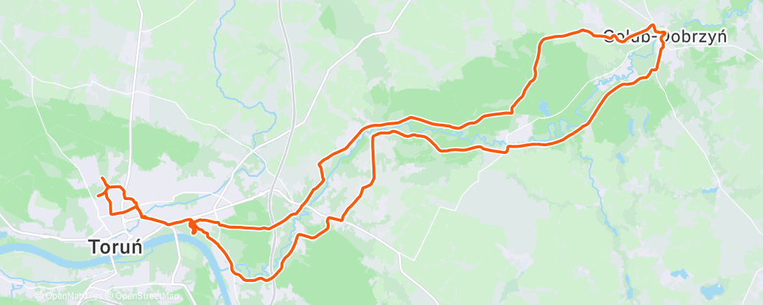 Карта физической активности (Morning Ride)