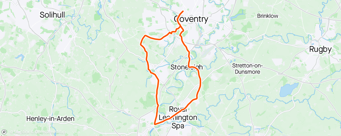 Map of the activity, Really struggled today