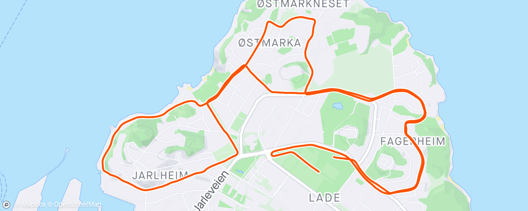 Map of the activity, Tordenskioldløpet 10km - 40:38