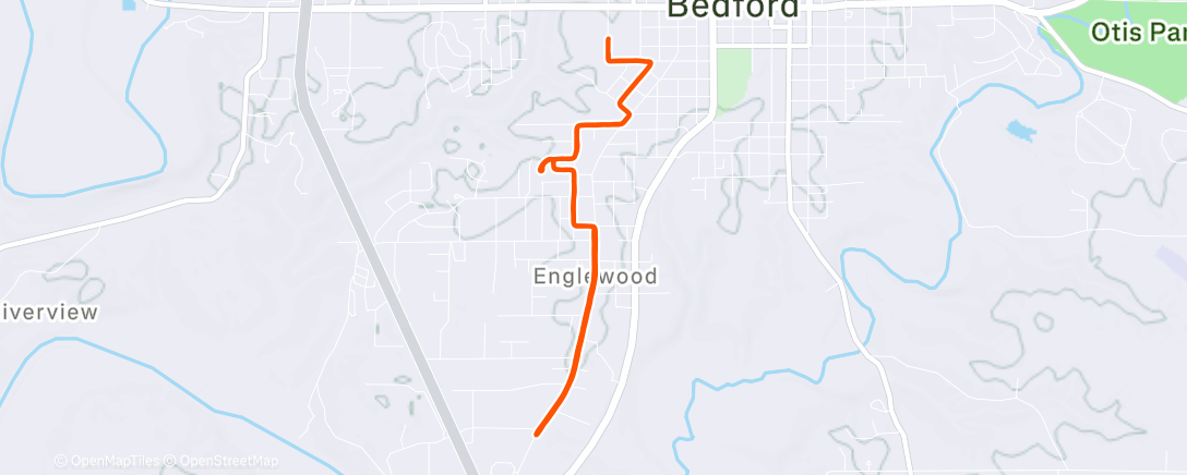 Map of the activity, Making Haste on the Winter Course
