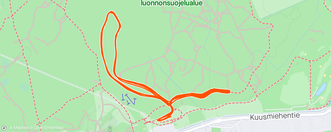 Map of the activity, Svedängen. parstakning och lite skate