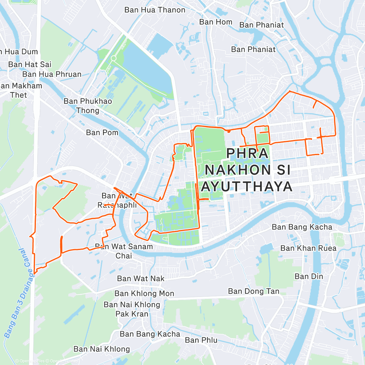 Map of the activity, Erkundungstour mit Körbchen