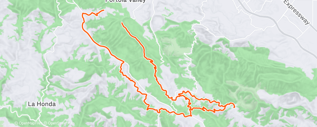 Map of the activity, A little mtb recovery lap 🤩🌈