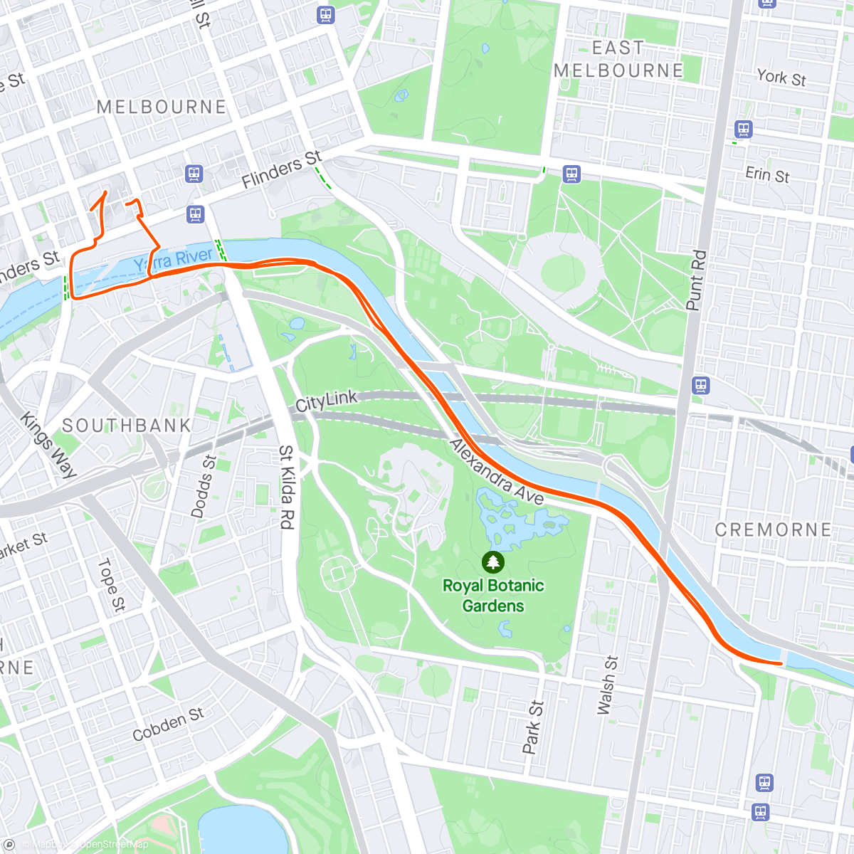 Map of the activity, Pacing Nick in 5km 20 min attempt