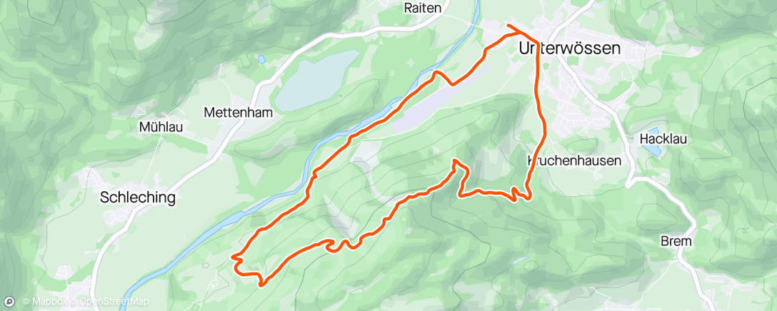 アクティビティ「Kurzer Hike 🥾」の地図