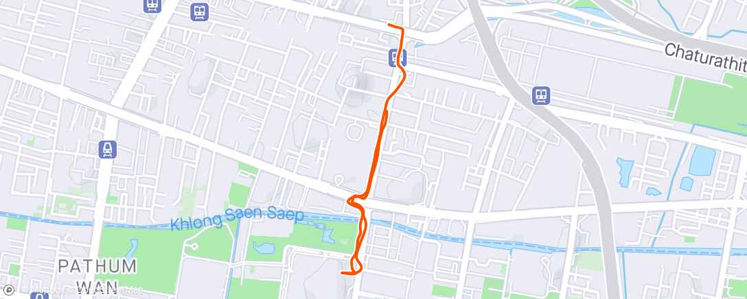 Mappa dell'attività Утренняя прогулка