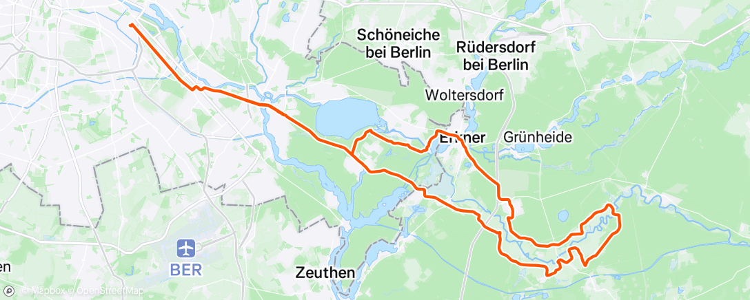 Map of the activity, BMB-Community-Ride 🍰😊