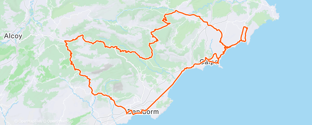 Peta aktivitas, Fietsen