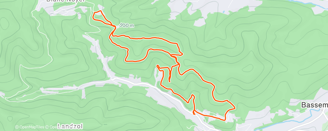 Map of the activity, Rencontre du 3ème type