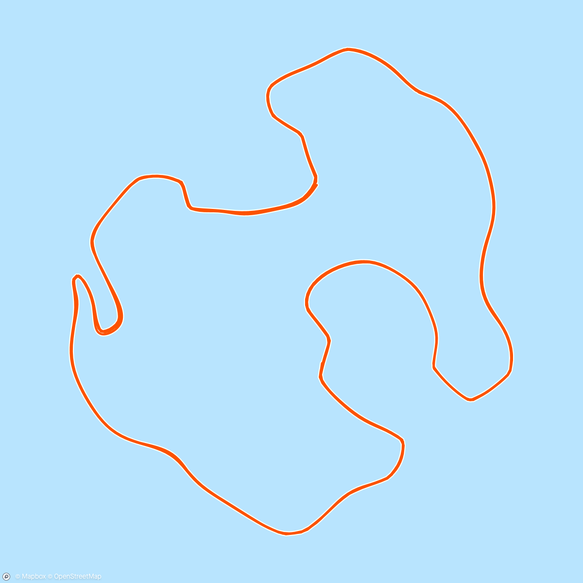 Map of the activity, Zwift - Pacer Group Ride: Volcano Circuit in Watopia with Genie