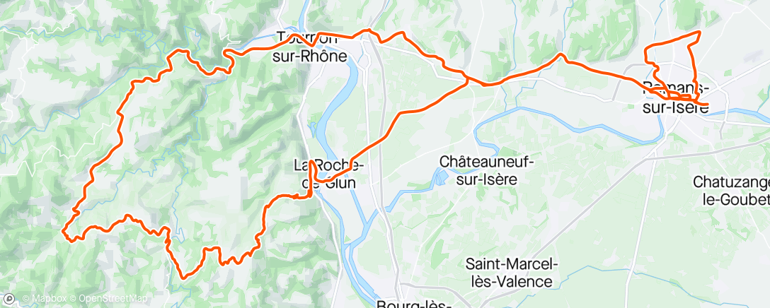 Map of the activity, Sortie vélo le midi CCRP 😉