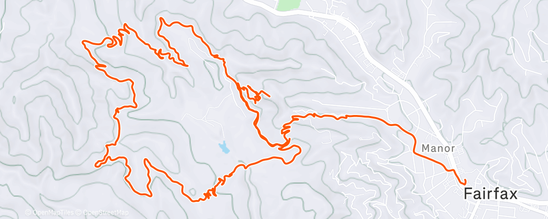 Map of the activity, Greasy