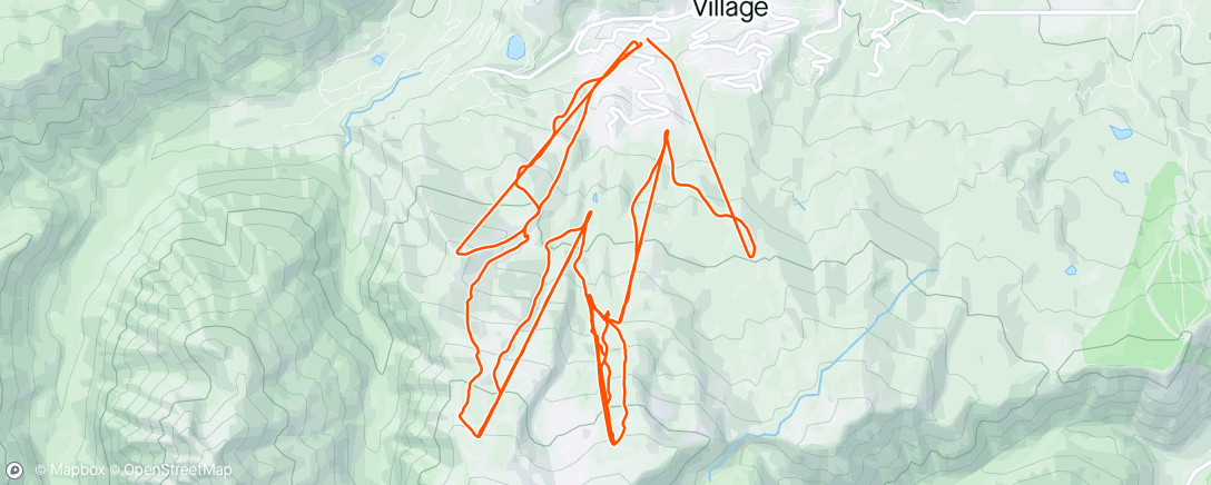 Map of the activity, Snowmass