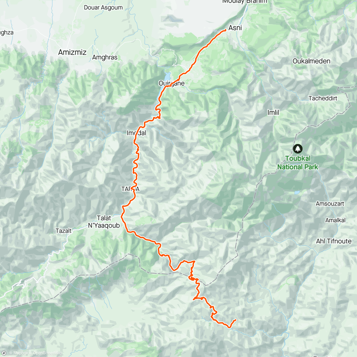 Mapa de la actividad (Up there with Gavia as the most epic climb I’ve done.)