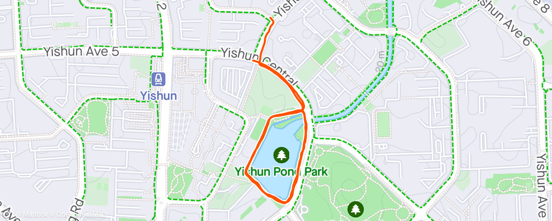 活动地图，Morning Run