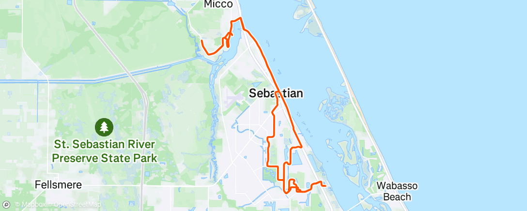 Map of the activity, Morning Ride