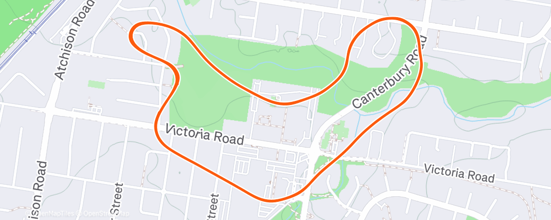 Map of the activity, MyWhoosh Crit Racing