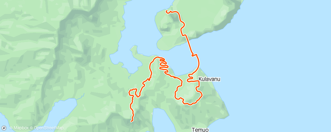 Карта физической активности (Zwift Hill Climb Racing Club - Epic KQOM Forwards)