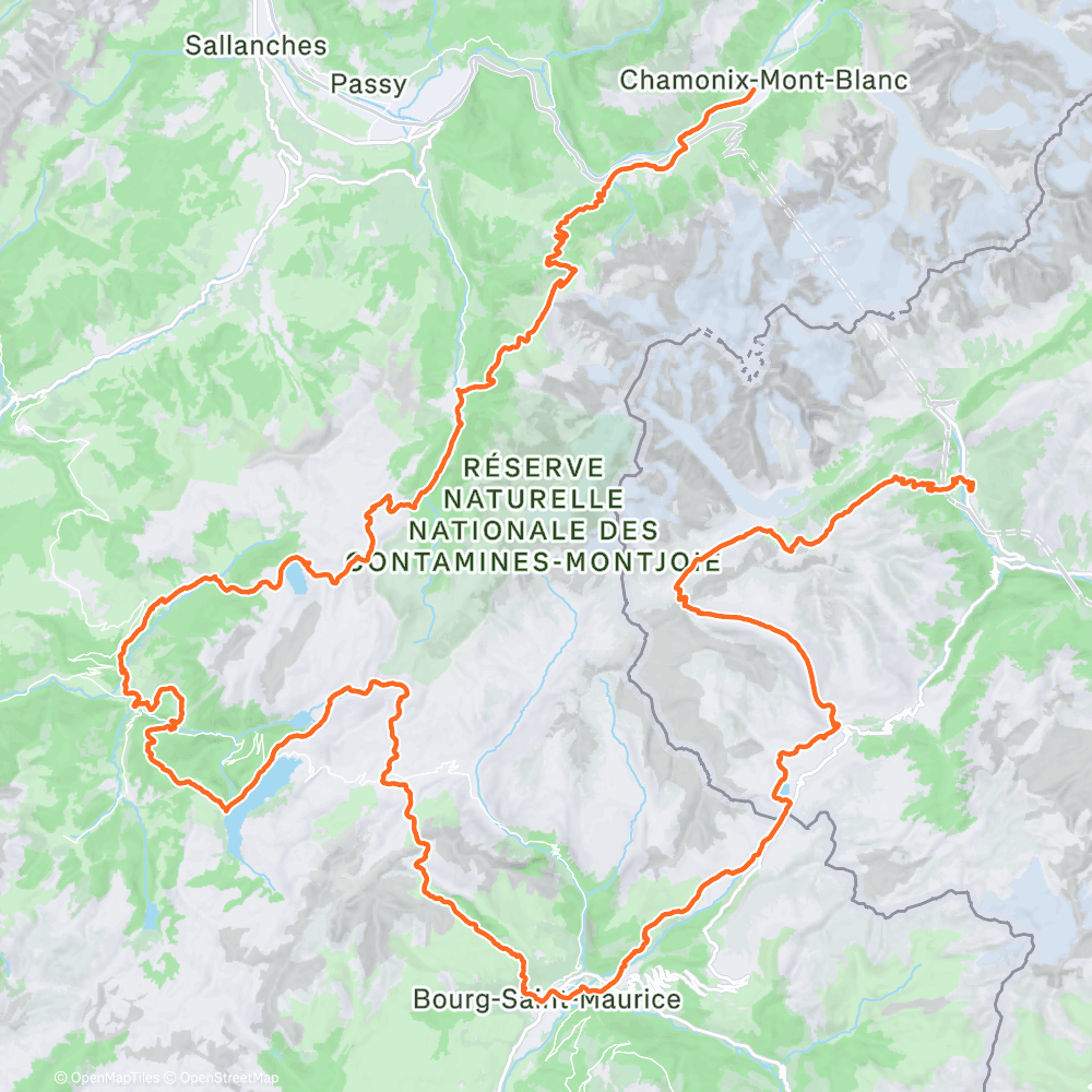 Map of the activity