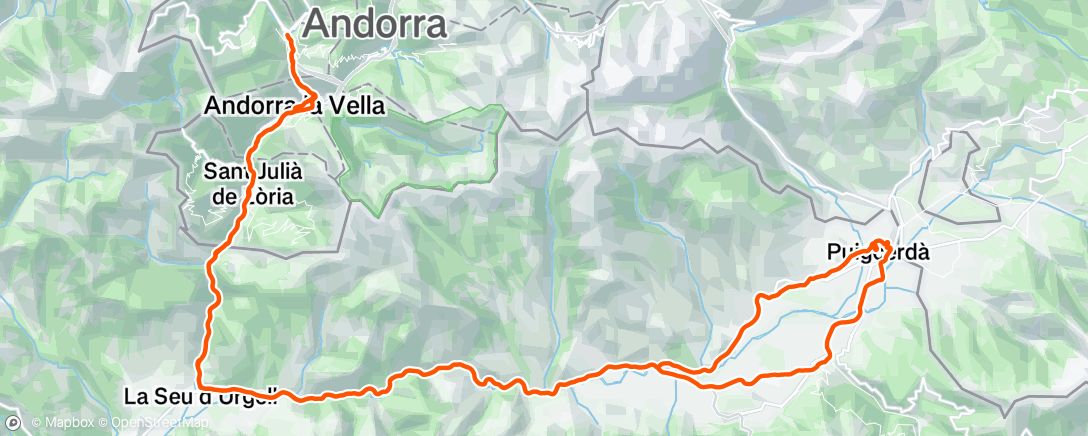 Peta aktivitas, Morning Ride