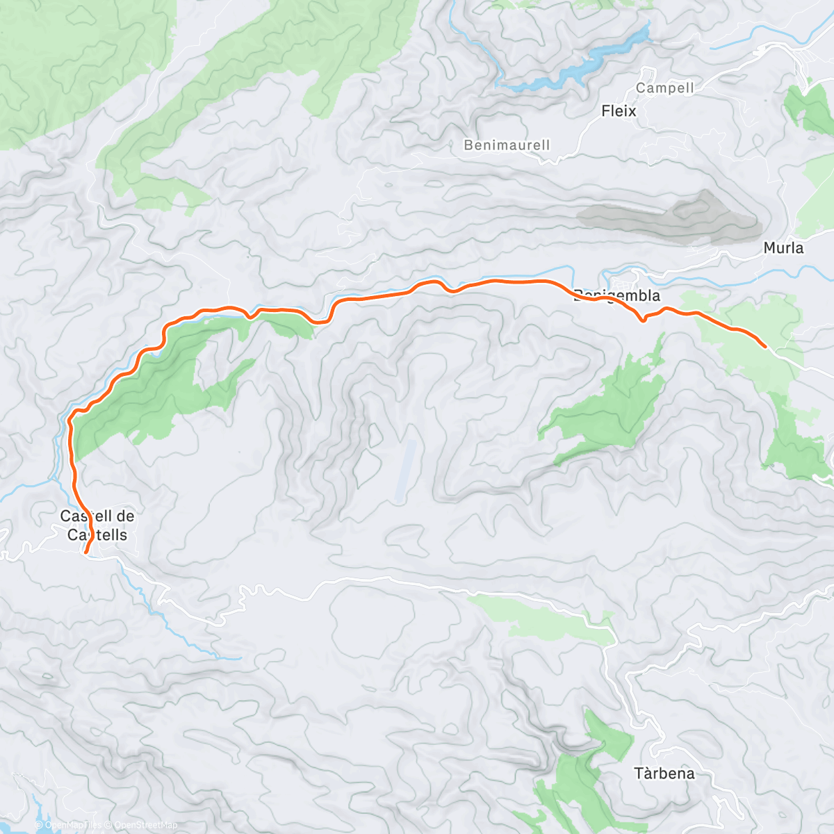 Map of the activity, ROUVY - Tempo Builder | Team Visma | Lease a Bike