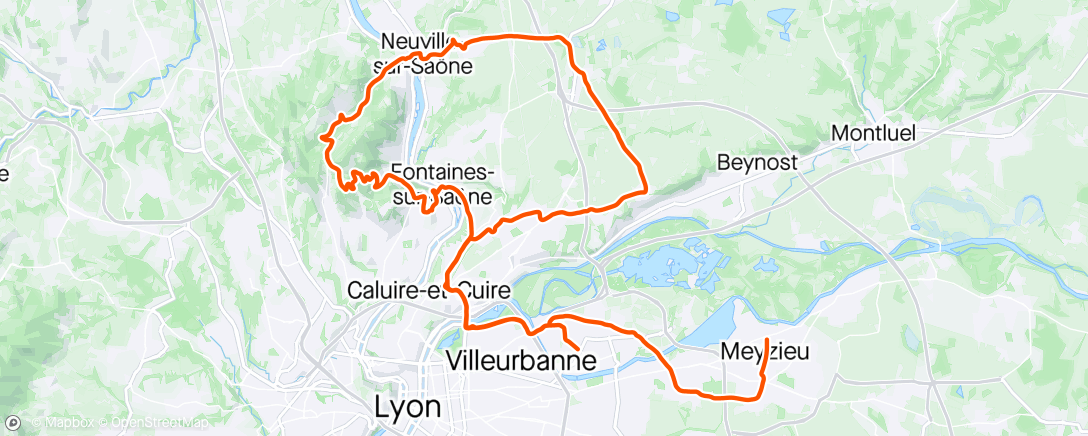 Map of the activity, Balade post 🏋🏻‍♂️ Ac les deux compères 🙌🏻