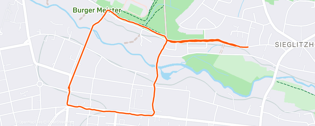 Map of the activity, Powered by ❤️ #backforgood