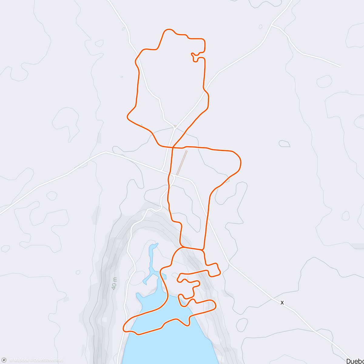 Map of the activity, Easy birthday miles
