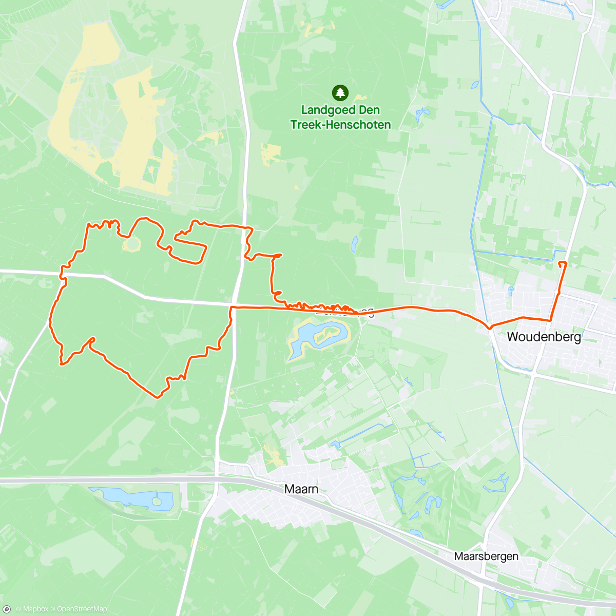 Map of the activity, Cannondale Lunch Ride, after the rain