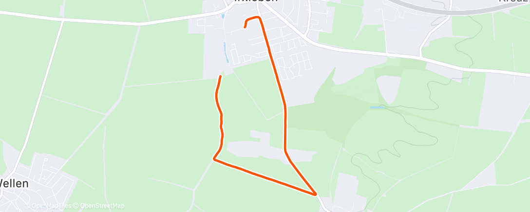 Карта физической активности (Kalt war es)