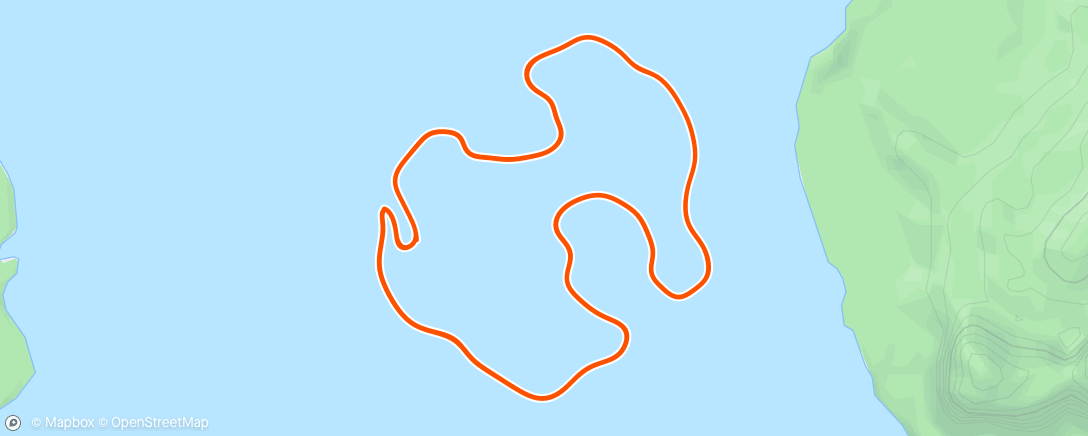 Map of the activity, Zwift - Group Ride: 第9回WAIWAI TRANING RIDE on Volcano Circuit in Watopia