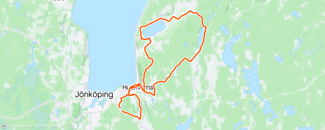 Map of the activity, racerpremiär ☀️