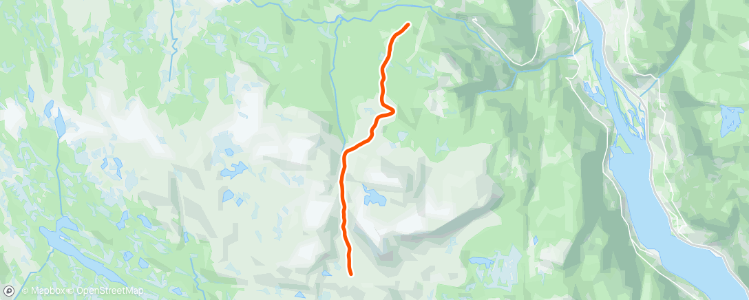 Mappa dell'attività Morning Nordic Ski