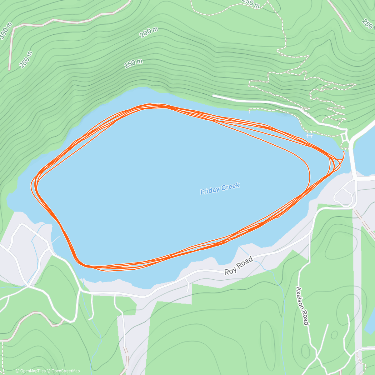 Map of the activity, Better once you’re out there