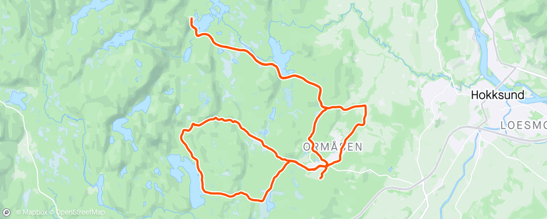 Map of the activity, Sykkeltur 🚴‍♂️