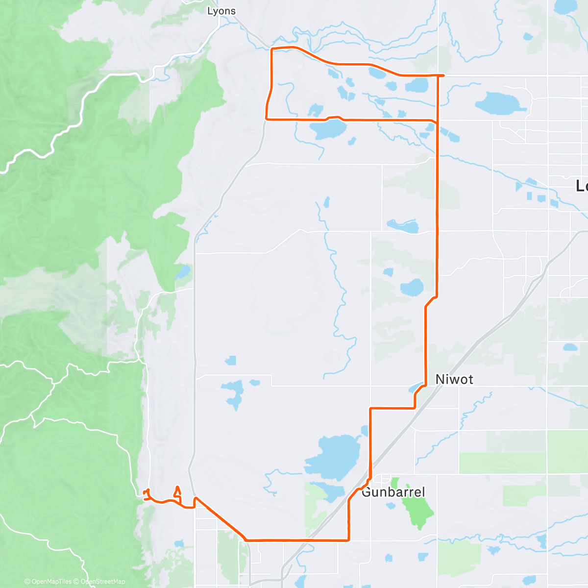 Map of the activity, Bundled