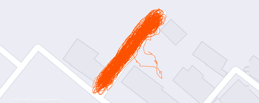 Map of the activity, अपनी गली में धीमी दौड़