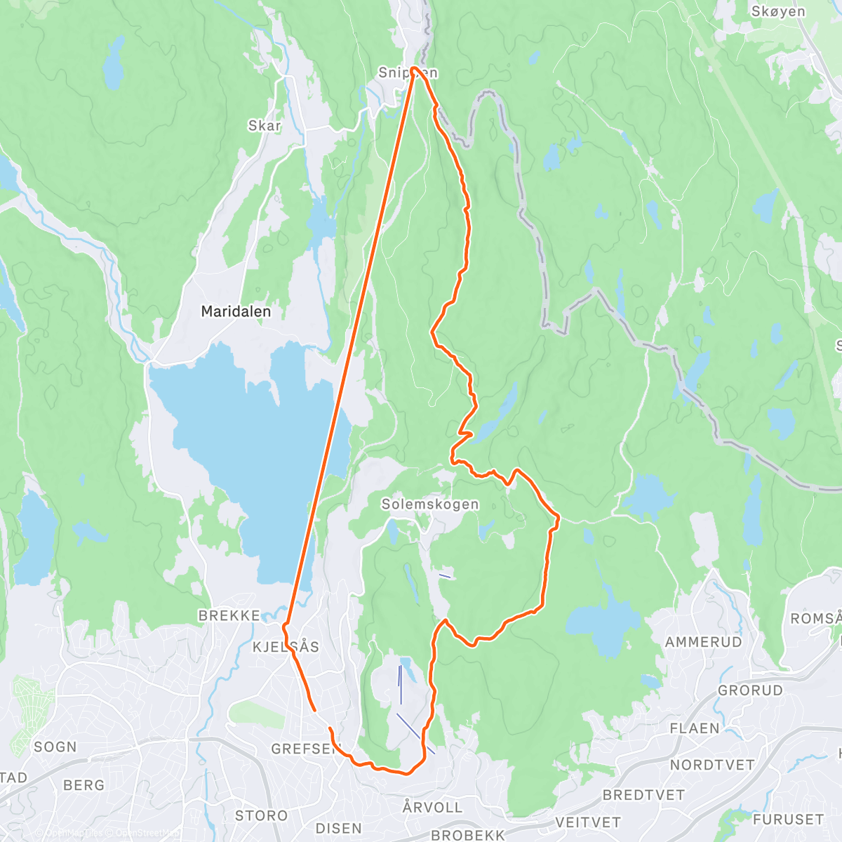 Map of the activity, JK25 | luke 8 & nesten 9 🌟