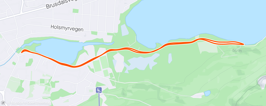Map of the activity, Ålesund sommerløp 🥇