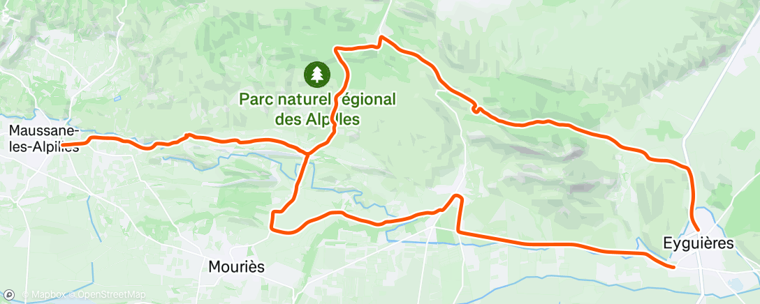 Carte de l'activité