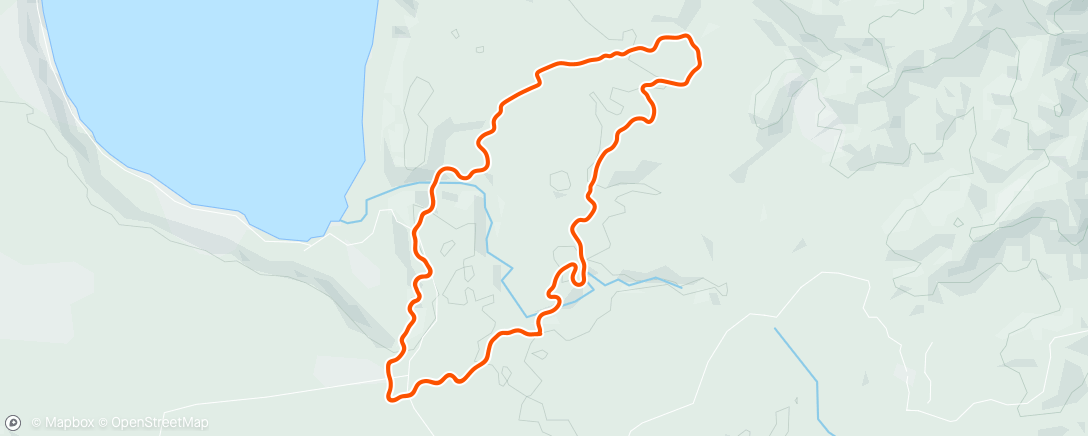 Map of the activity, Zwift - Race: Challenge And Revenge on Flatland Loop in Makuri Islands