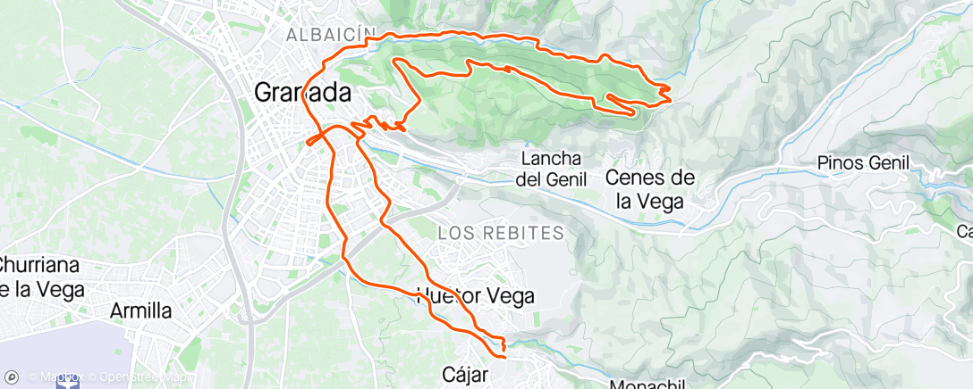 Map of the activity, Un llano clásico