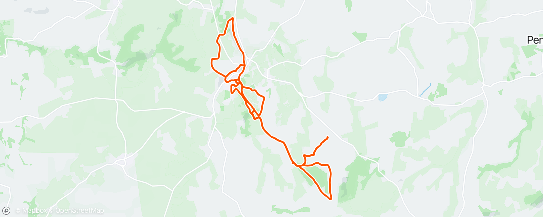 Map of the activity, VTT solo